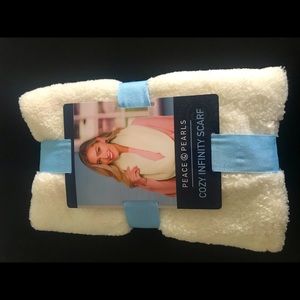 Peace & Pearls Cozy Infinity Scarf